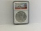 2011 (S) Eagle S $1 MS70 NGC,1oz Fine Silver, Struck at