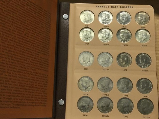 United States Kennedy Half Dollars 1964-2013 P & D Mints