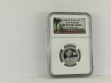 2013 S Silver 25c, Fort McHenry, PF 70 Ultra Cameo, NGC