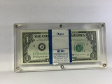 100 PC Lot, 1963 $100 Bills consecutive serial #s