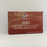 2010 United States Mint Silver Proof Set, S Mint