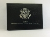 1995 United States Mint Premier Silver Proof Set, S Mint