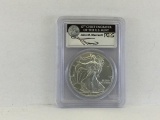 2011-(W) PCGS MS70 Silver Eagle Struck at/ West Point $1