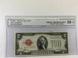 FR. 1505 1928-D $2 Legal Tender Julian - Morgenthau