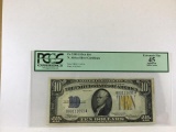 FR. 2309 1934A $10 N. Africa Silver Certificate, Extremely Fine