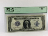 FR. 237 1923 $1 Silver Certificate, Extremely Fine 40 P.C.G.S