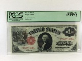 FR. 37 1917 $1 Legal Tender, Extremely Fine 45 PPQ, P.C.G.S