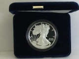 2008 Silver American Eagle $1 1oz Fine Silver with case and box