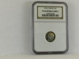 1993 S Silver 10c, PF 69 Ultra Cameo, NGC