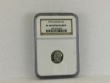 1996 S Silver 10c, PF 69 Ultra Cameo, NGC