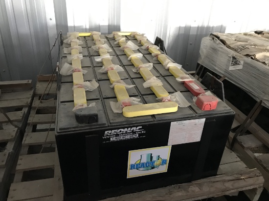 Eight (8), New/Unused Locomotive Batteries