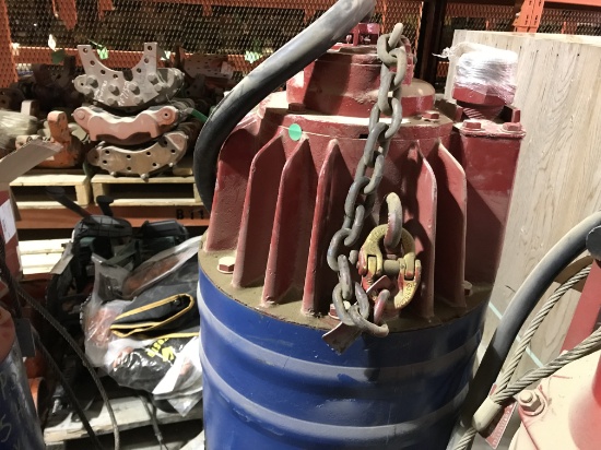 One (1), Flygt 58hp pump