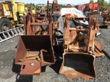 Four (4) only, Rocker Shovel Loaders and Components