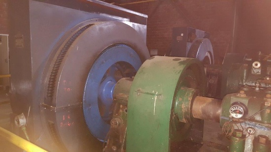 One (1) 170" x 78" Double Drum Hoist