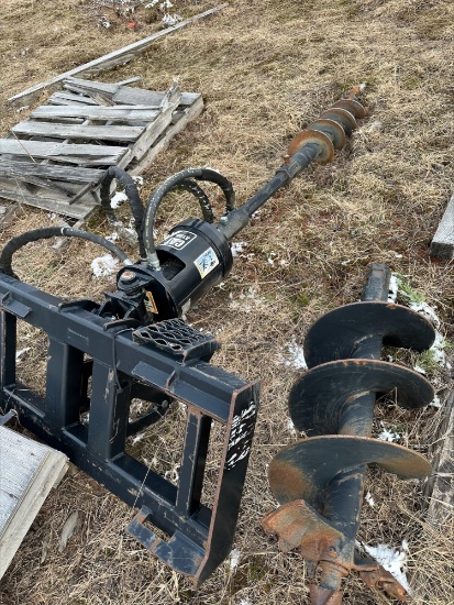 Skid Steer Auger Attachment