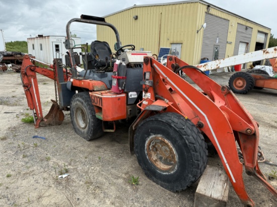 Kubota 520 Mine Master with backhoe