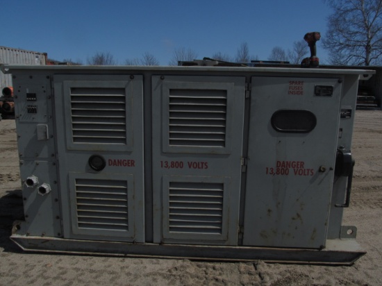 Canelec 300 KVA, 13,800/600V Mine Power Substation