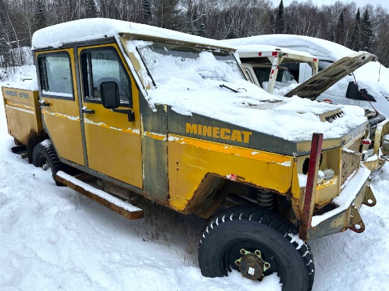 2019 Minecat UT99 Underground Utility Truck