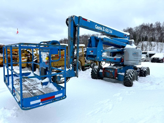 2008 Genie Z-60/34 Articulating Boom Lift