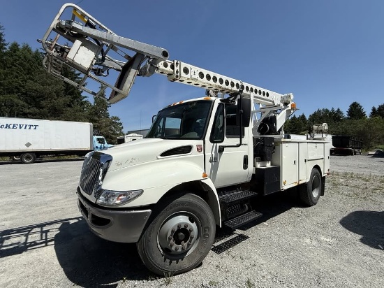 2006 International 4300SBA Cable Placer Bucket Truck – Altec T40C 40 ft