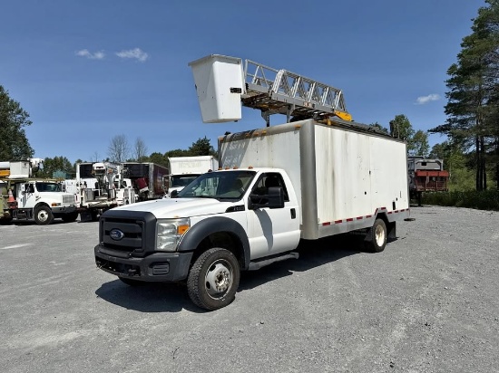 2012 Ford F-550 Van Mounted Aerial Lift