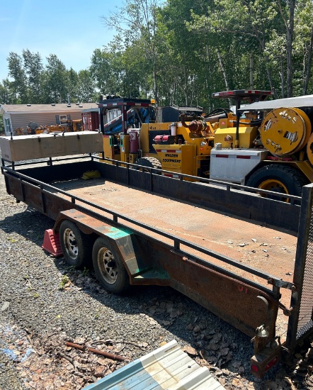 Weber Lane Tandem-Axle Landscape Trailer