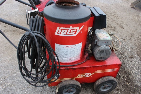 Hotsy pressure washer model 550D, sn C62522-0299.