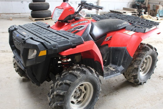 2009 Polaris 4x4 ATV, sn 4XAMN76AX9A543656.