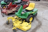 John Deere F525 out front mower, sn MDF525A172849, hrs. on meter 1808.