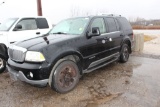 2003 Lincoln Aviator SUV,