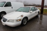 1998 Lincoln Mark VIII car, vin 1LNFM91V7WY613851, miles on odo 109K, leath