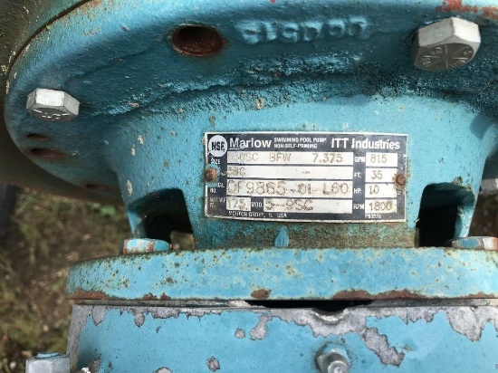 MARLOW 4 inch jet jet pump