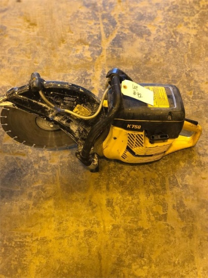 Partner K750 concrete saw