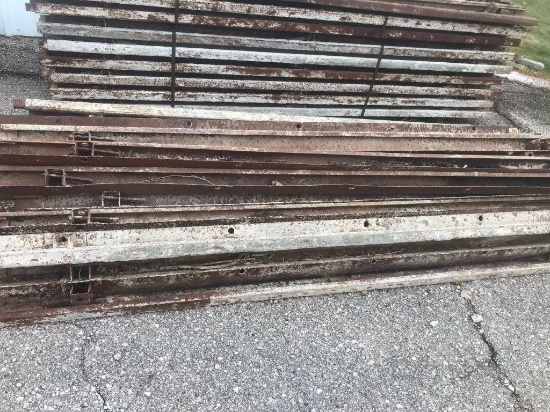 4 in. x 10 ft. concrete forms