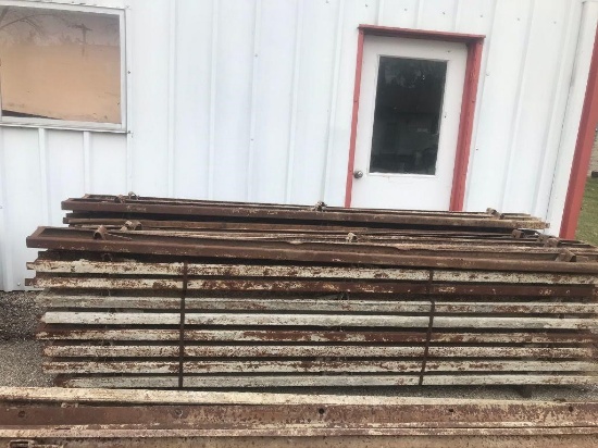 4 in. x 10 ft. straight concrete forms