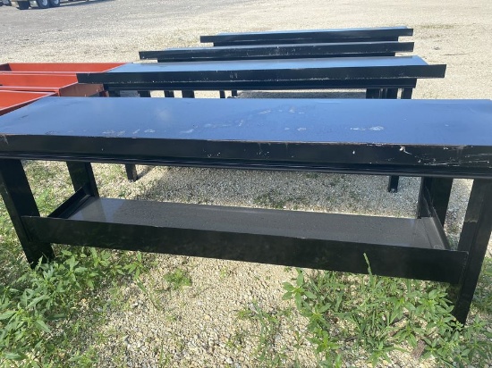 26" x 90" Work Bench With Shelf