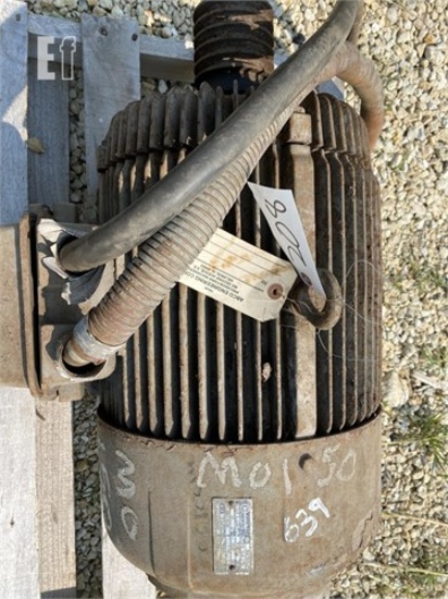BOOKNECHT 25 H.P. ELECTRIC MOTOR