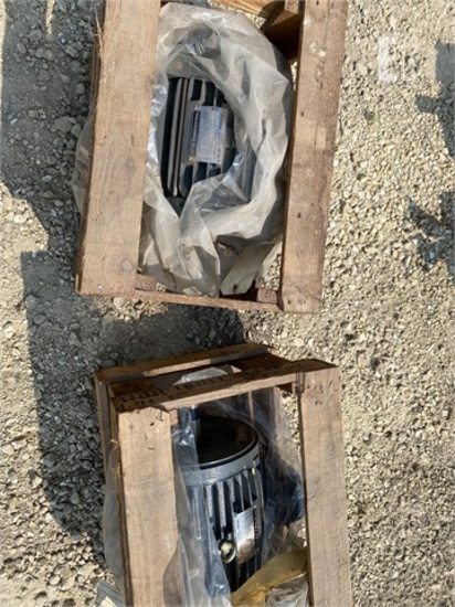 TECO 3 H.P. ELECTRIC MOTORS