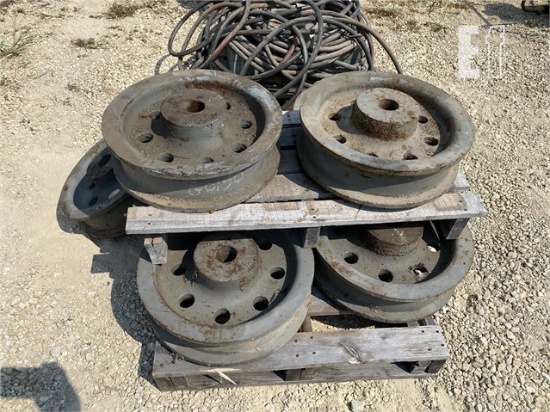 MISC 18" STEEL CASTER WHEELS