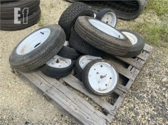 Misc Pallet of 10.0 - 20 Tires