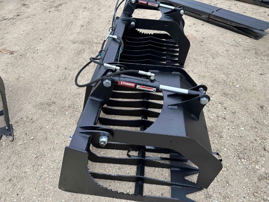 75" Rock and Brush Grapple Bucket