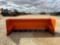 Kit Containers 96in Snow Pusher with Steel Blades