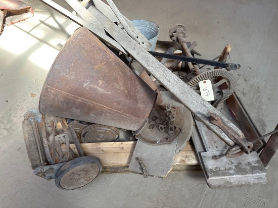 Miscellaneous Pallet of Antique Yard Tools
