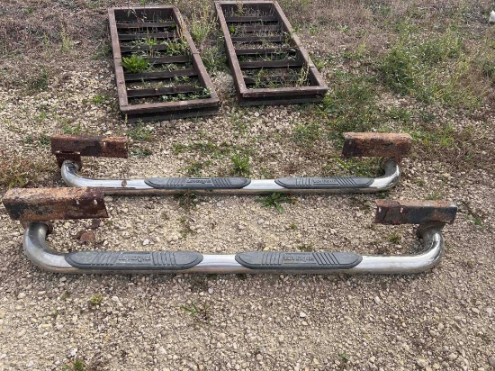 Heavy Duty Trailer Ramps and Luverne Tube Style Steps