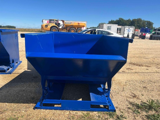 Kit Containers 2 CY. Self Dumping Hopper with Fork Pockets