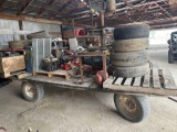 Wagon of miscellaneous items
