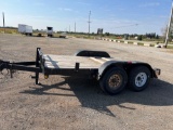 2007 H & H 7ft x 12ft Trailer