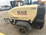2021 Doosan 100 PSI C185 Towable Air Compressor