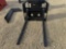 Kit Containers Mini Universal Attach Skid Steer Fork Frame with 42in Forks