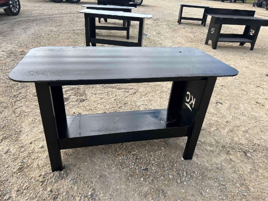 Kit Containers 30in x 57in Welding Table with Shelf